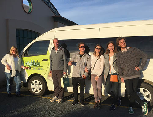 marlborough wine tour van